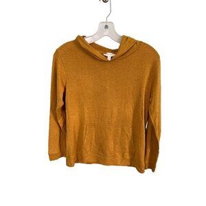 R & R Mustard Yellow Long Sleeve Comfy Sweater Size Large